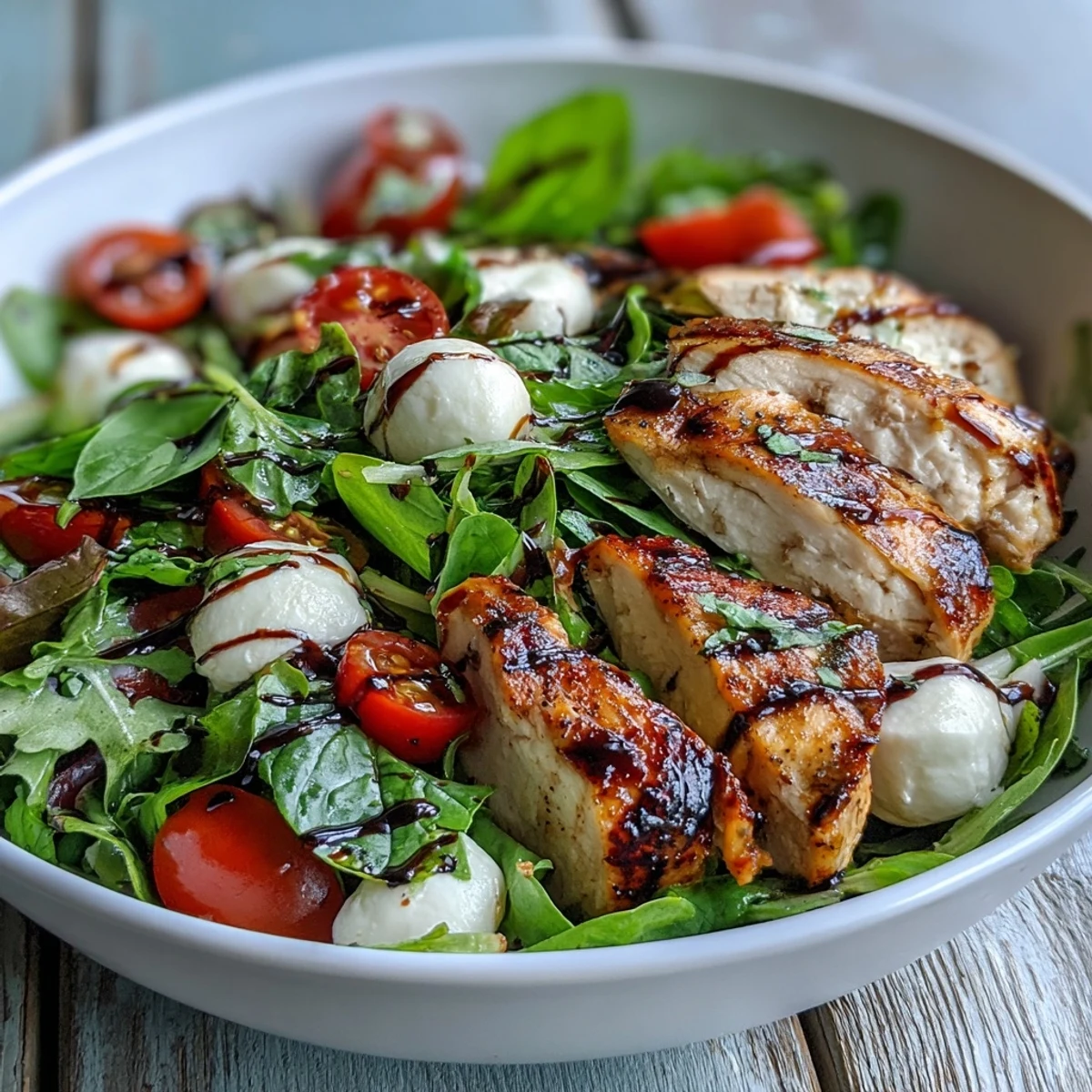 Caprese Chicken Bowl