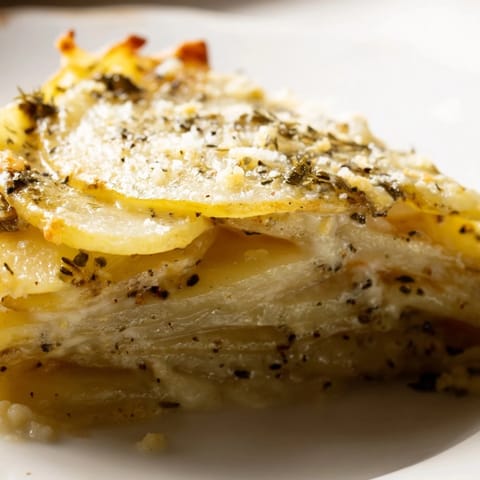 Creamy Yukon Gold potatoes and Gruyère, perfect for serving alongside a juicy roasted chicken.