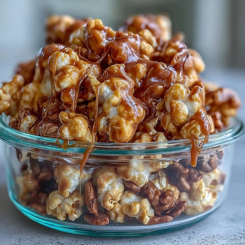 Baseball Season Popcorn Mix