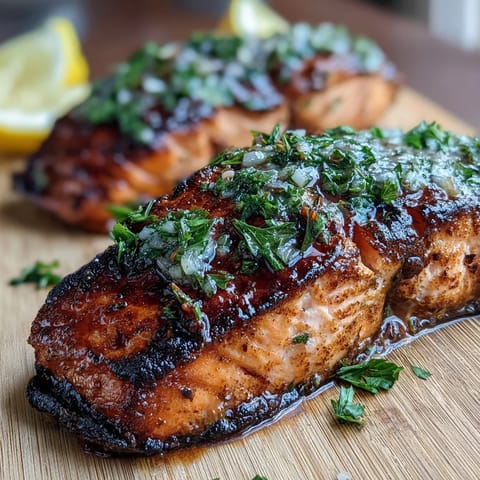Cedar Plank Salmon Lemon Dill