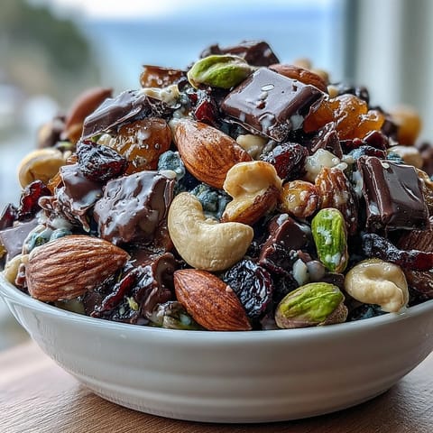 Homemade Trail Mix Dark Chocolate